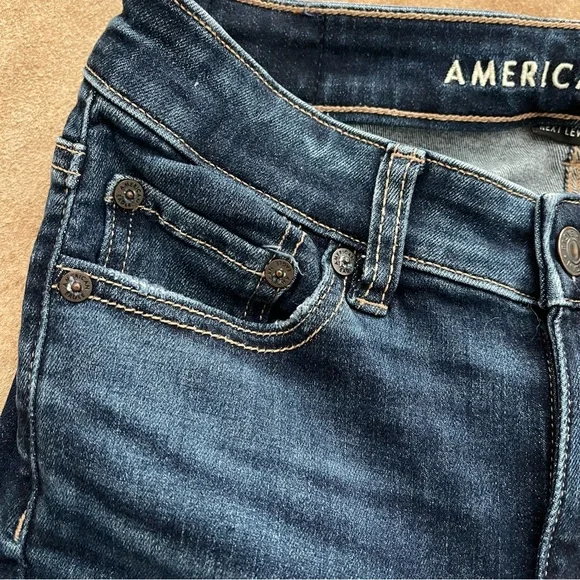American Eagle Next Level Stretch High Rise Skinny Jeans Size 4 - Picture 4 of 16